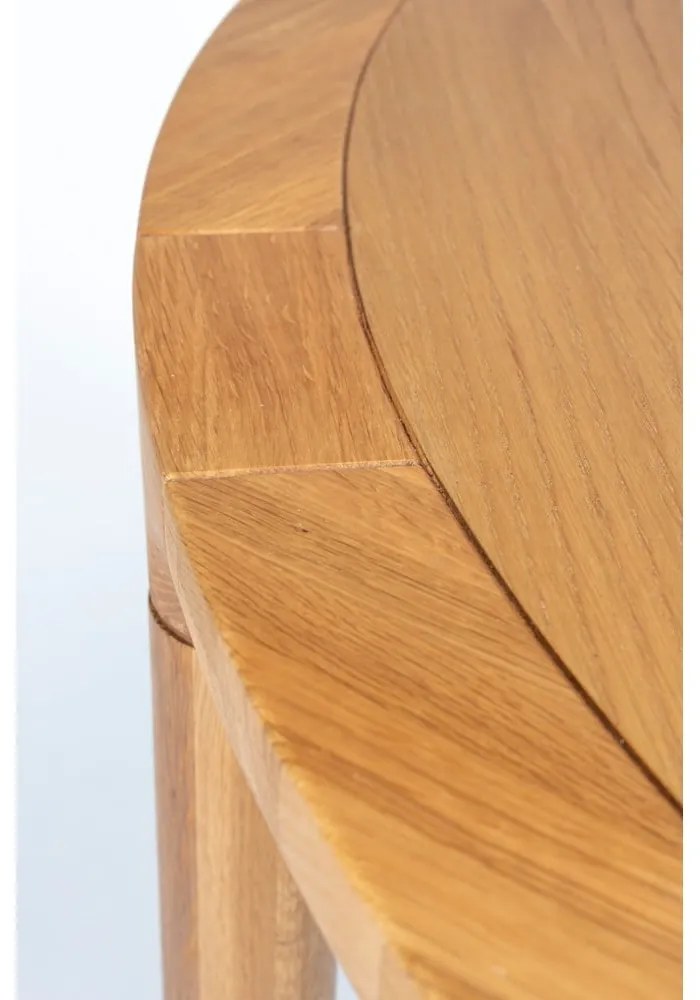 Okrúhly jedálenský stôl v dekore duba ø 128 cm Storm – Zuiver