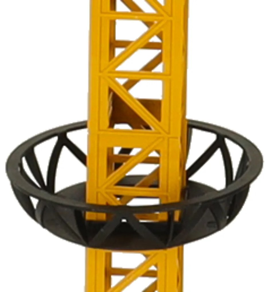 KIK Diaľkovo ovládaný stavebný žeriav RC s hákom, 128 cm