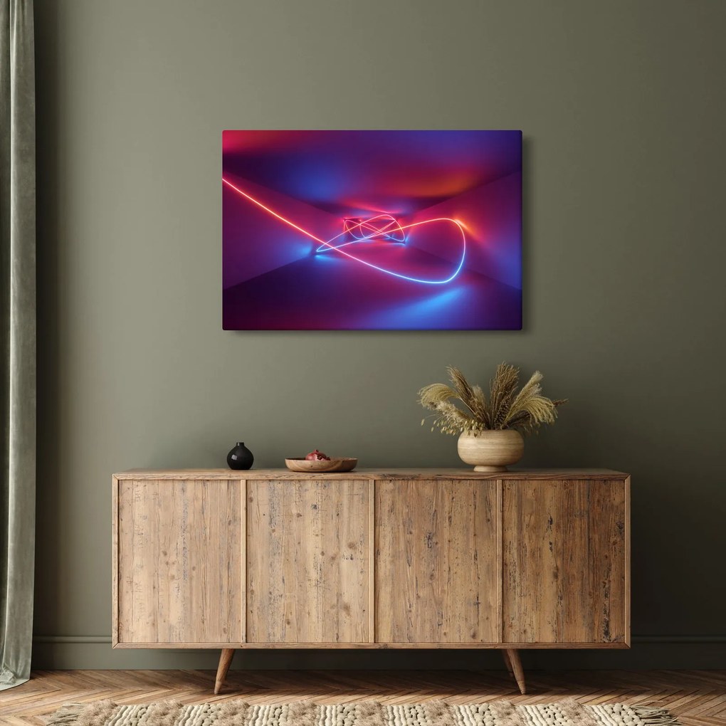 Obraz modernej abstrakcie (90x60 cm)