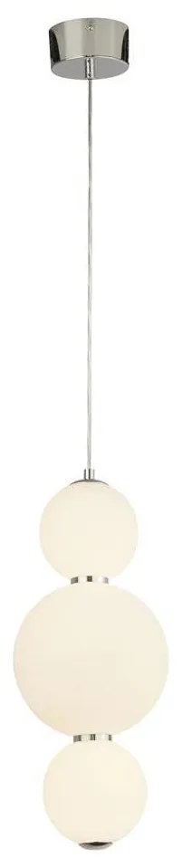 Searchlight 51022-3CC - LED Luster na lanku SNOWBALL LED/18W/230V