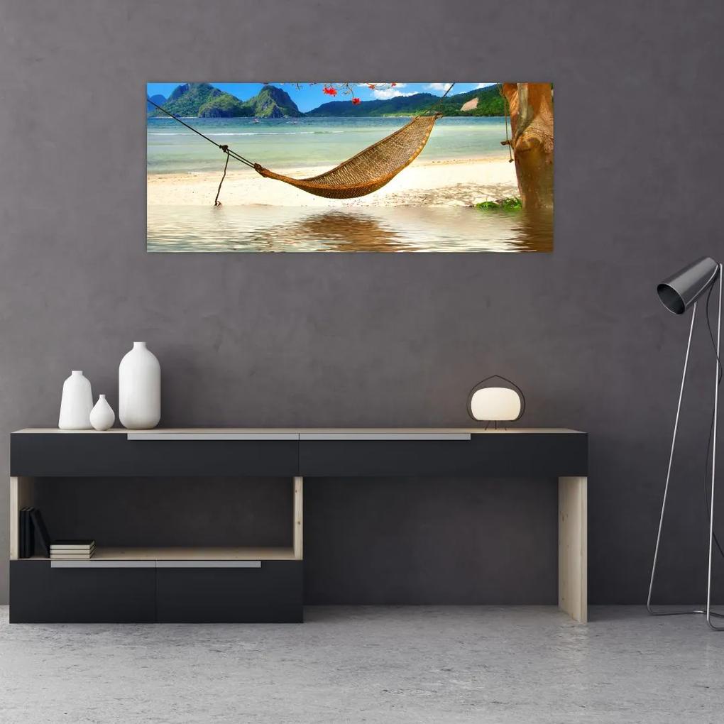Obraz - Relax na pláži (120x50 cm)