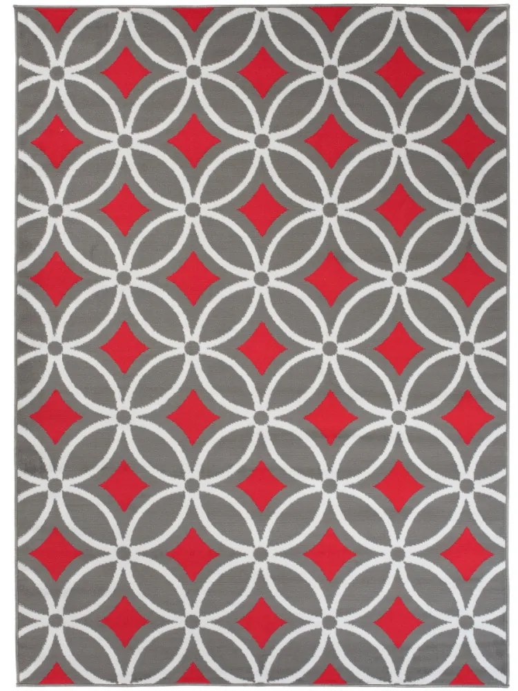 Kusový koberec PP Peny červený, Velikosti 130x190cm