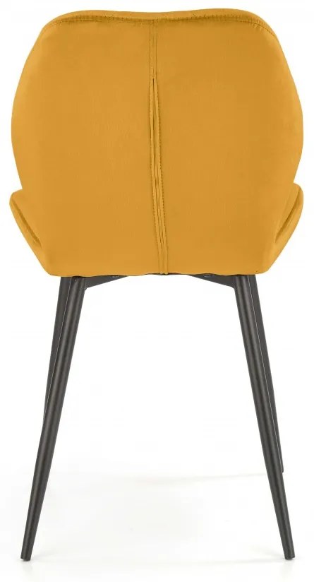 Jídelní židle K453 hořčicová