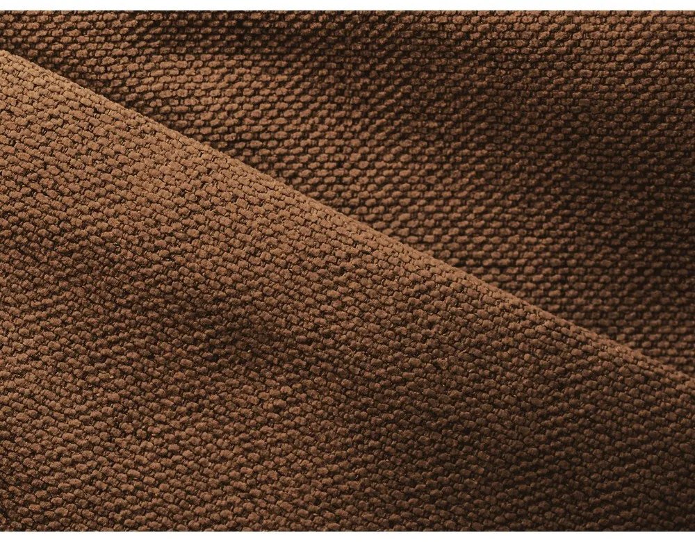 Oranžová rozkladacia/s úložným priestorom rohová pohovka (pravý roh) Nanea – Makamii