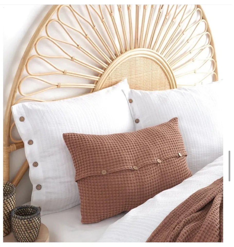 Biele obliečky na jednolôžko z bavlny Renforcé 140x200 cm Como Striped – Mila Home Luxury