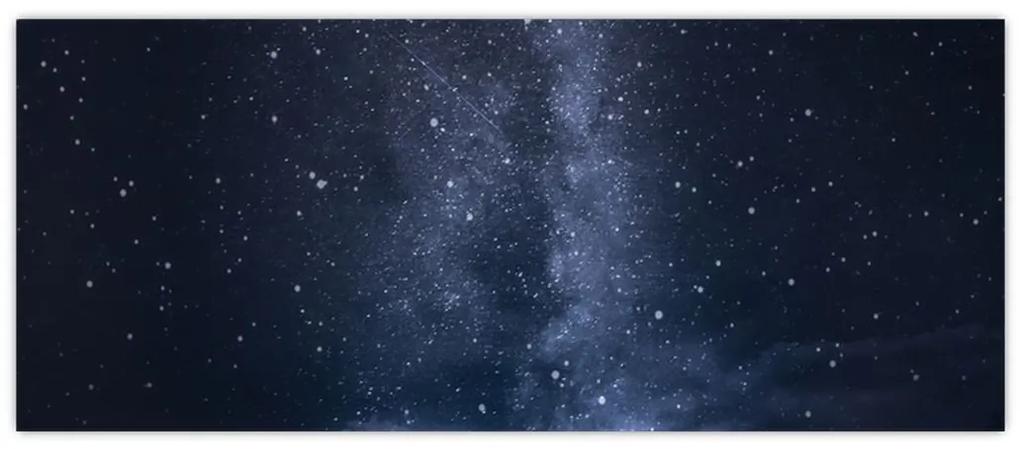 Obraz oblohy s hviezdami (120x50 cm)