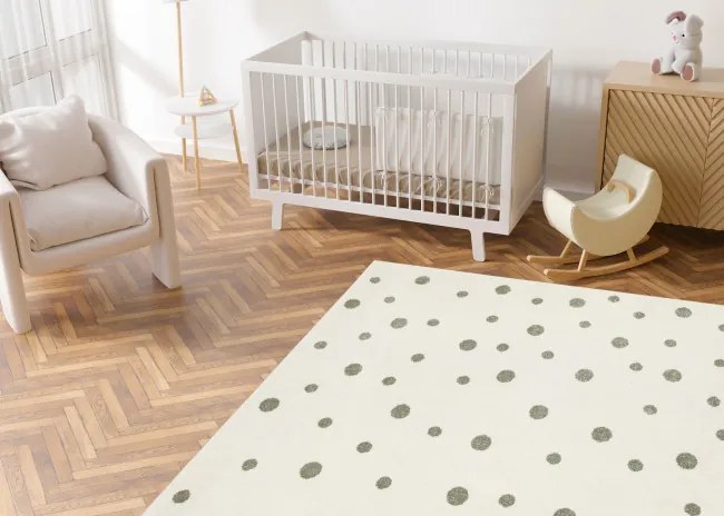Koberec Tanami Kids C7217A krémový / medený