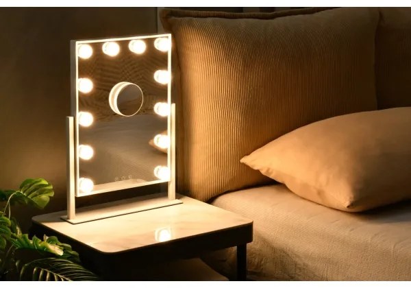 Immax 08984L - LED Stmievateľné kosmetické zrkadielko MUST HAVE LED/12W/230V