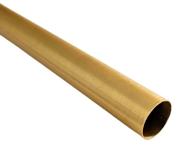 Dekorstudio Záclonová tyč ø19mm - zlatá Dĺžka: 120cm