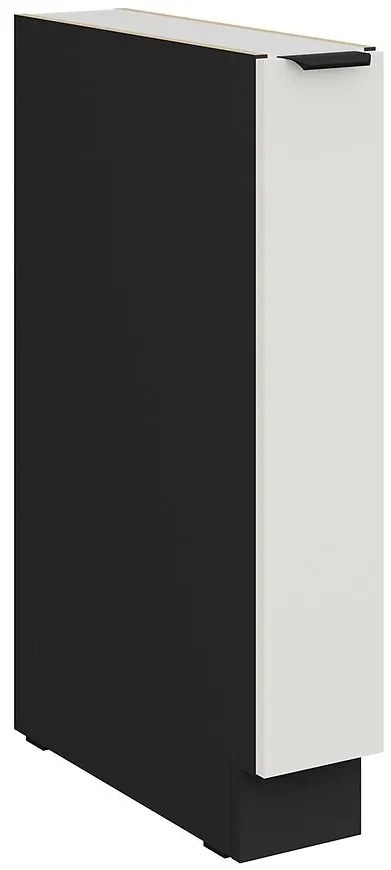 Kuchynská skrinka Aria-Wh/Bl Anti Fingerprint 15d Cargo Bb