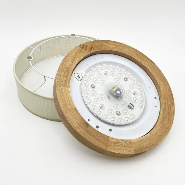 Brilagi - LED Stropné svietidlo BELLADONNA LED/20W/230V pr. 30 cm krémová/dub