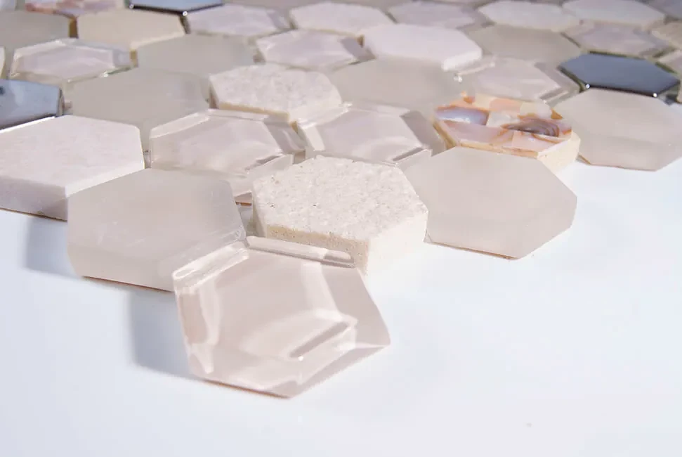 Obklad Hexagono Beige Nacar 30,2x30,5