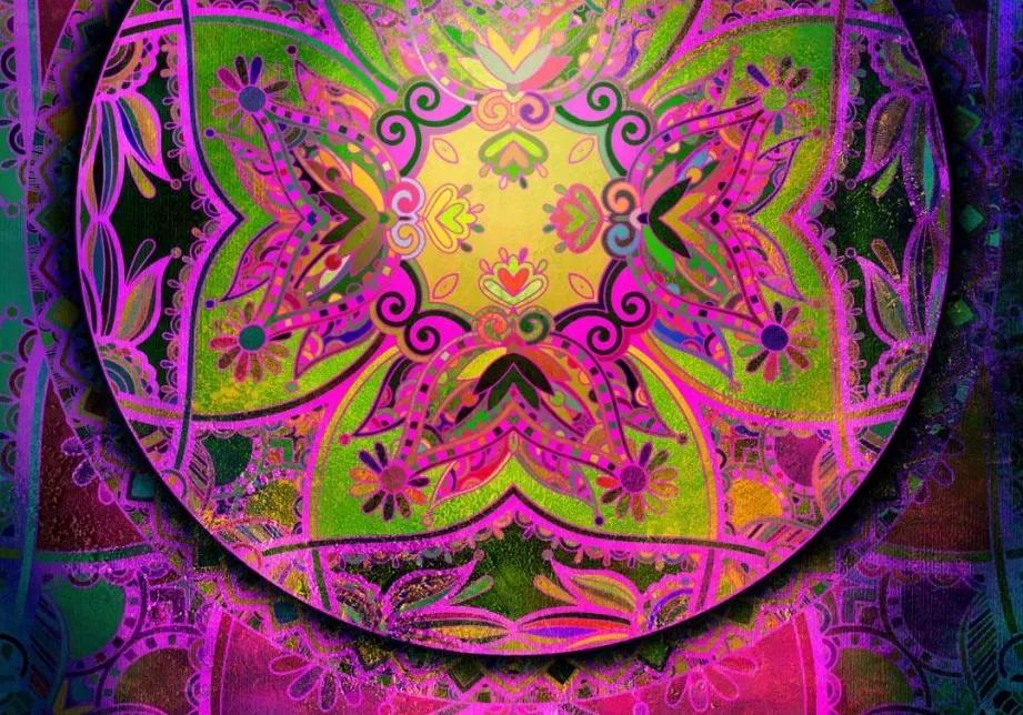 Manufakturer -  Tapeta Colorful mandala