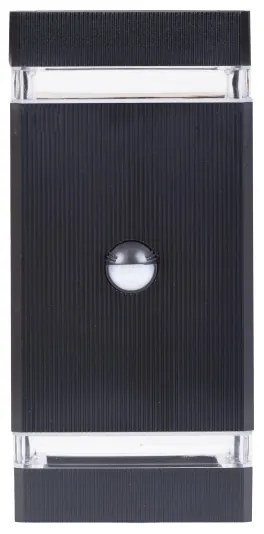 Vonkajšie nástenné svietidlo so senzorom NIZZA 2xGU10/35W/230V IP65
