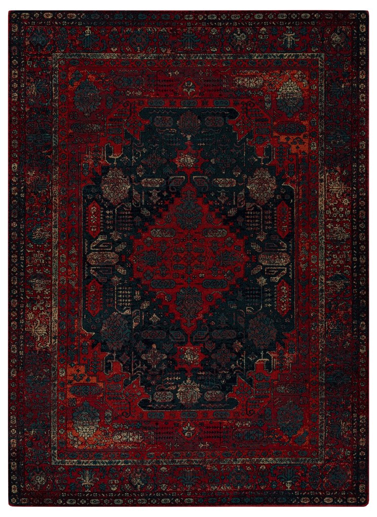 Vlnený koberec OMEGA HARUN navy