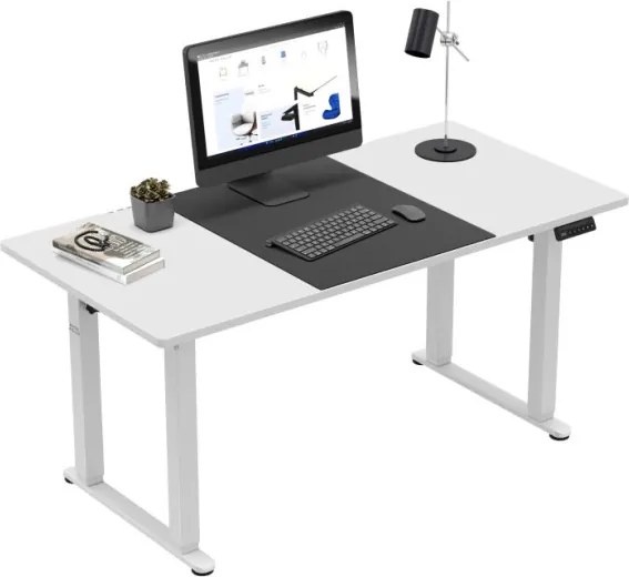 Elektrický výškovo nastaviteľný stôl Mark Adler Leader 9.3 biely