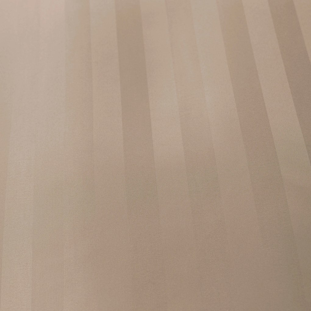 Hotelové obliečky z mikrovlákna JASMINE béžové - prúžok 2 cm Rozmer obliečky: 70 x 90 cm | 140 x 200 cm