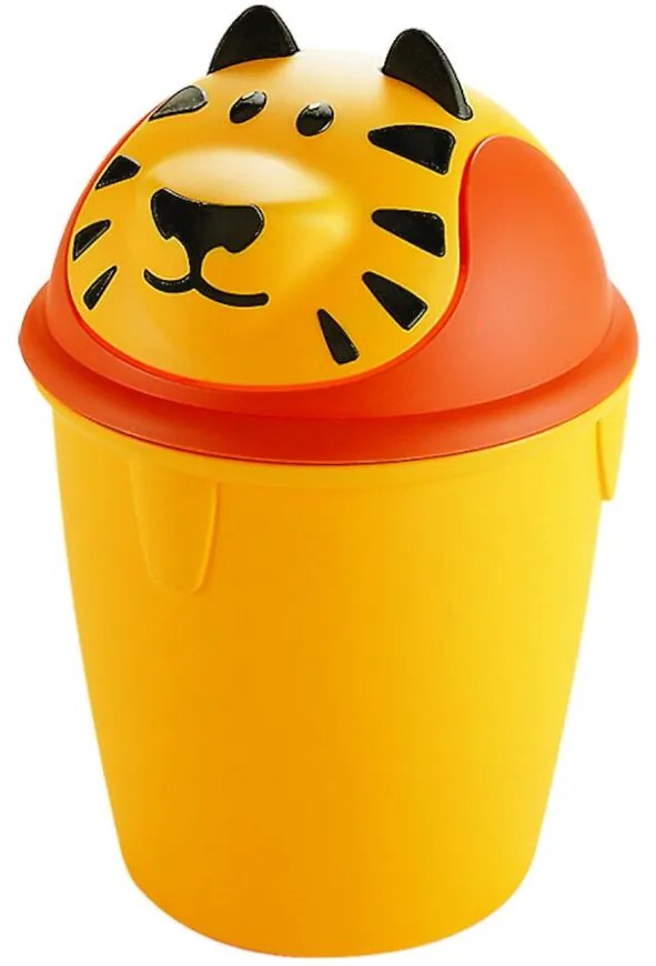 Odpadkový kôš Tiger 12L žltý