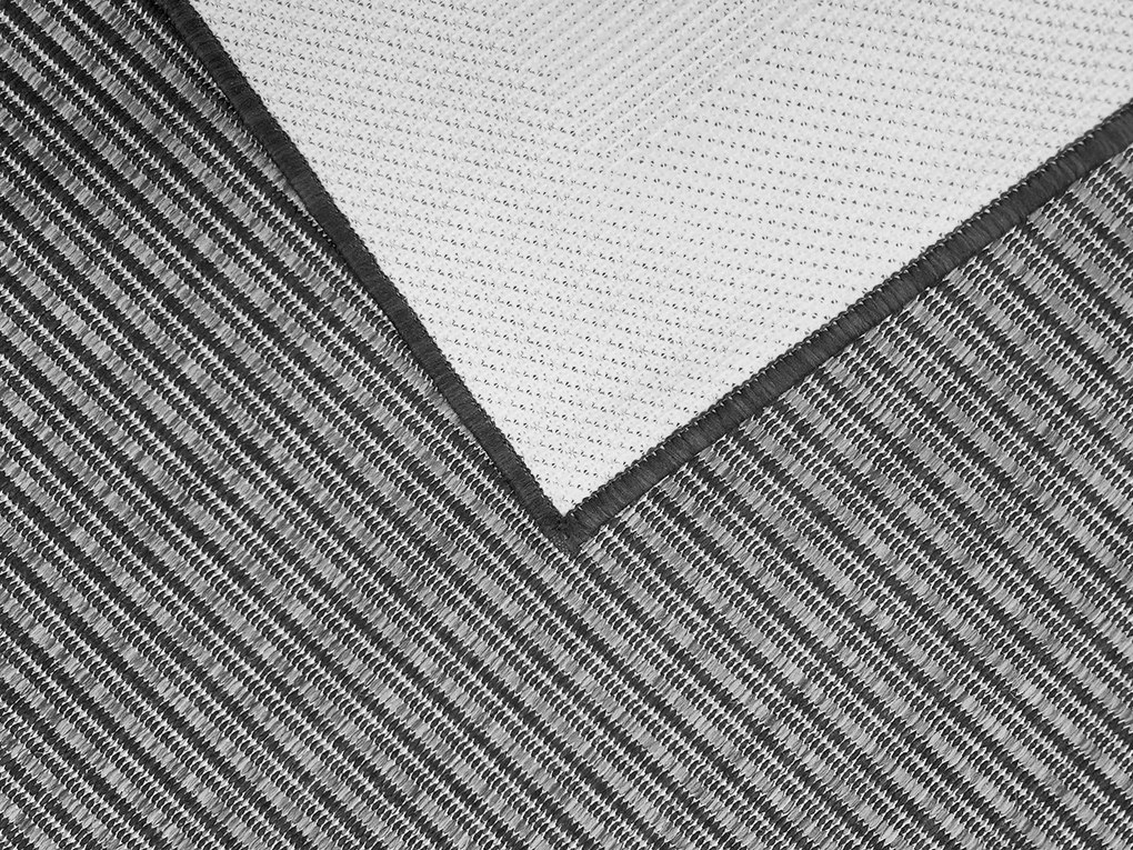 Koberec Eqos 0001GREY – sivý obdĺžnikový Rozmer: 120x180 cm