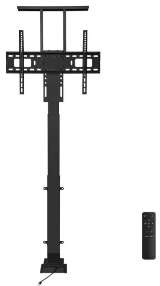 MK FLORIA MKF-19DM648 - Stojací držiak pre TV 37-65" čierna + diaľkové ovládanie