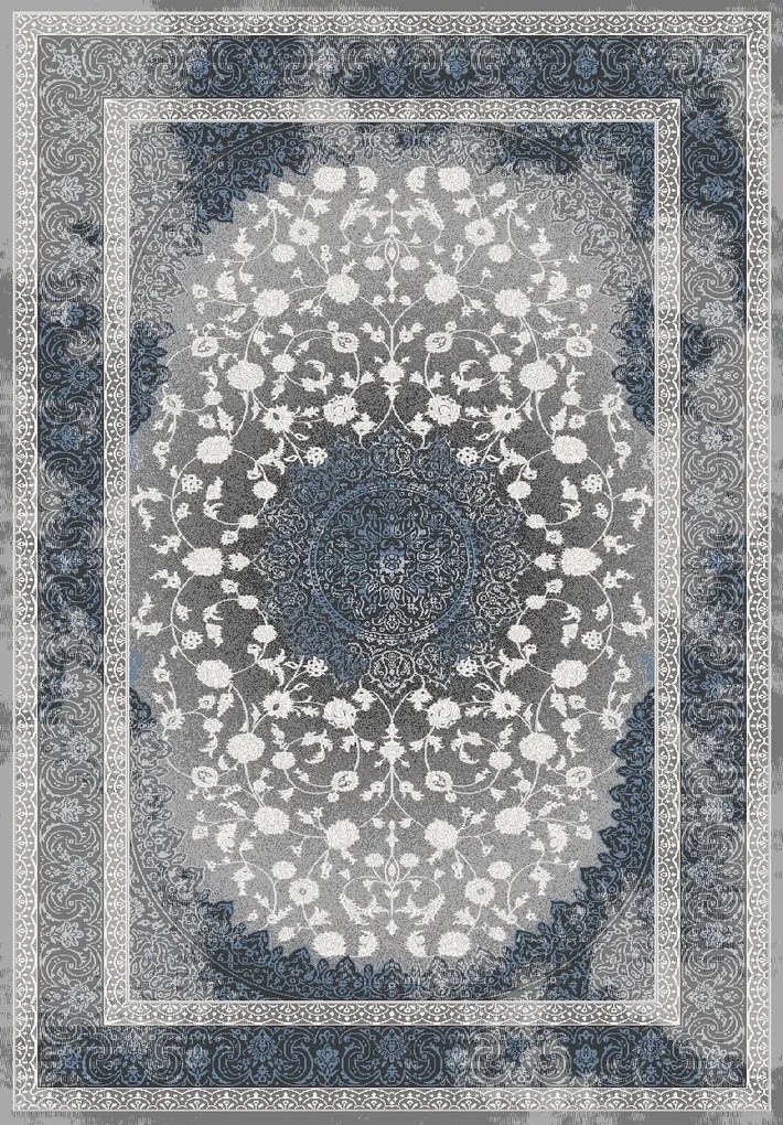 BE Koberec Deluxe 9091 NAVY – námornícky modrý obdĺžnikový Rozmer: 80x150 cm