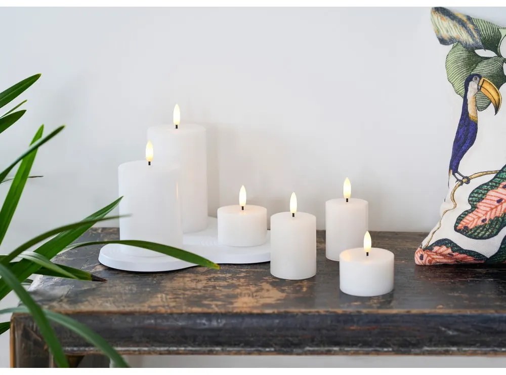 LED sviečka (výška 10 cm) Sille Rechargeable – Sirius