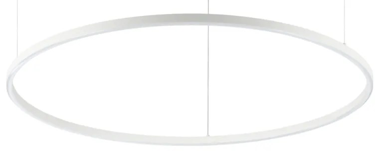 IdealLux 229478 ORACLE SLIM D90 závesné LED svietidlo 48W 3000lm 3000K IP20 biela