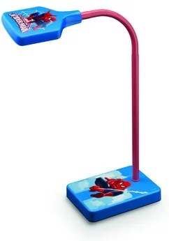 Philips 71770/40/16 Marvel Spider Man stolná lampa LED modrá 270lm