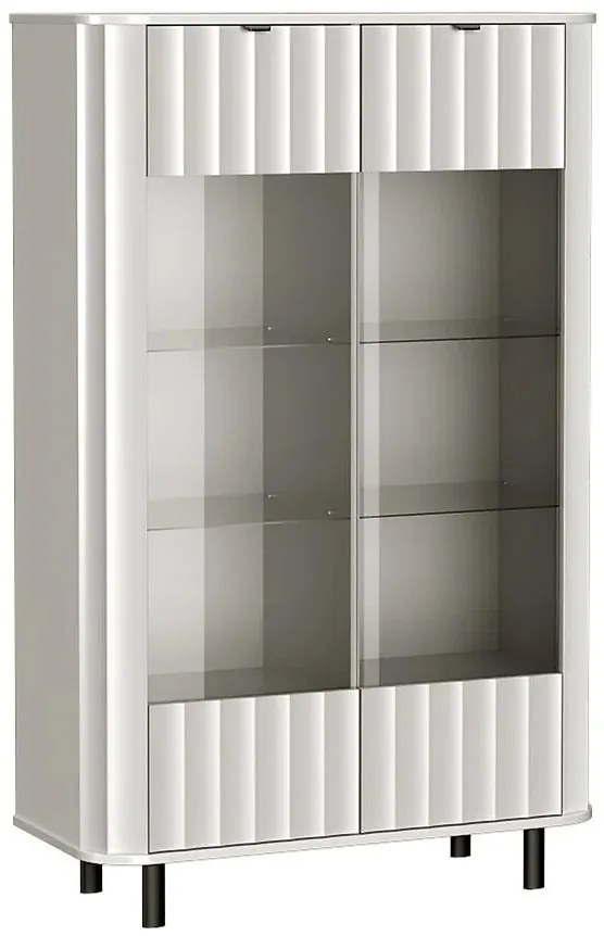 Vitrína nízka Novado 9nv Biela klasika