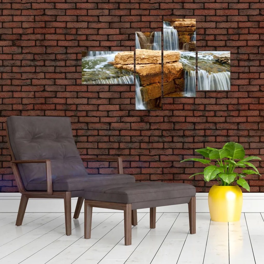 Obraz tečúcej vody