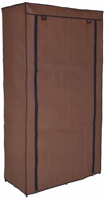 Šatníková skriňa MIRA tmavohnedá