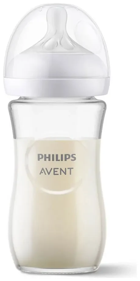 Dojčenská fľaša Avent Natural Response 240 ml sklo