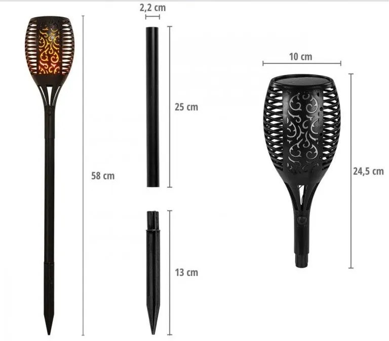 VOLTRONIC® sada solárnych svetiel M84785