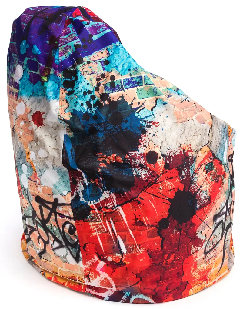 INTERMEDIC SK Sedací vak Mega Sako Modern Polyester - DG57 - Graffiti