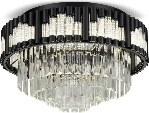 BRILAGI - LED stmievateľné stropné svietidlo CROWN LED/41W/230V priemer 48 cm čierne + DO