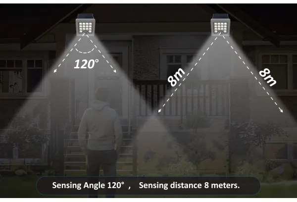 Top Light - LED Solárny nástenný reflektor HELEON S LED/5W/3,7V IP65 4000K