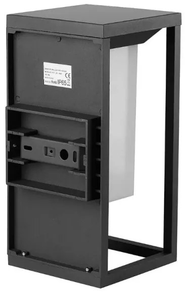 LED solárne nástenné svietidlo s čipom SAMSUNG LED/2W/3,7V IP65 2600 mAh