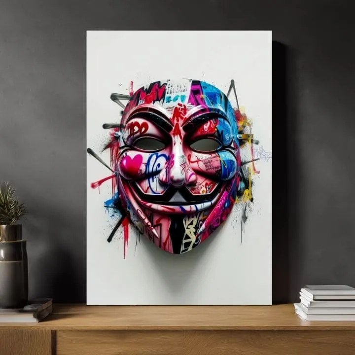 Obraz Anonymous Mask | Talianske plátno