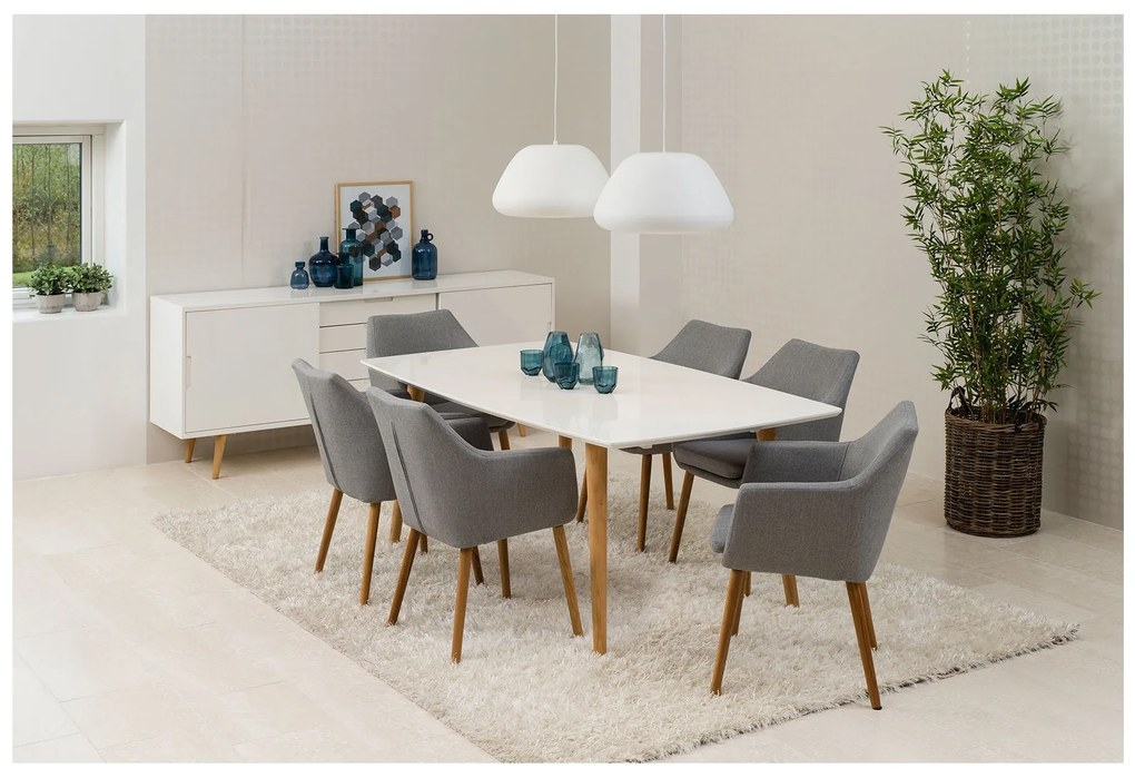 Stolička s opierkou Nora 84 × 58 × 58 cm ACTONA