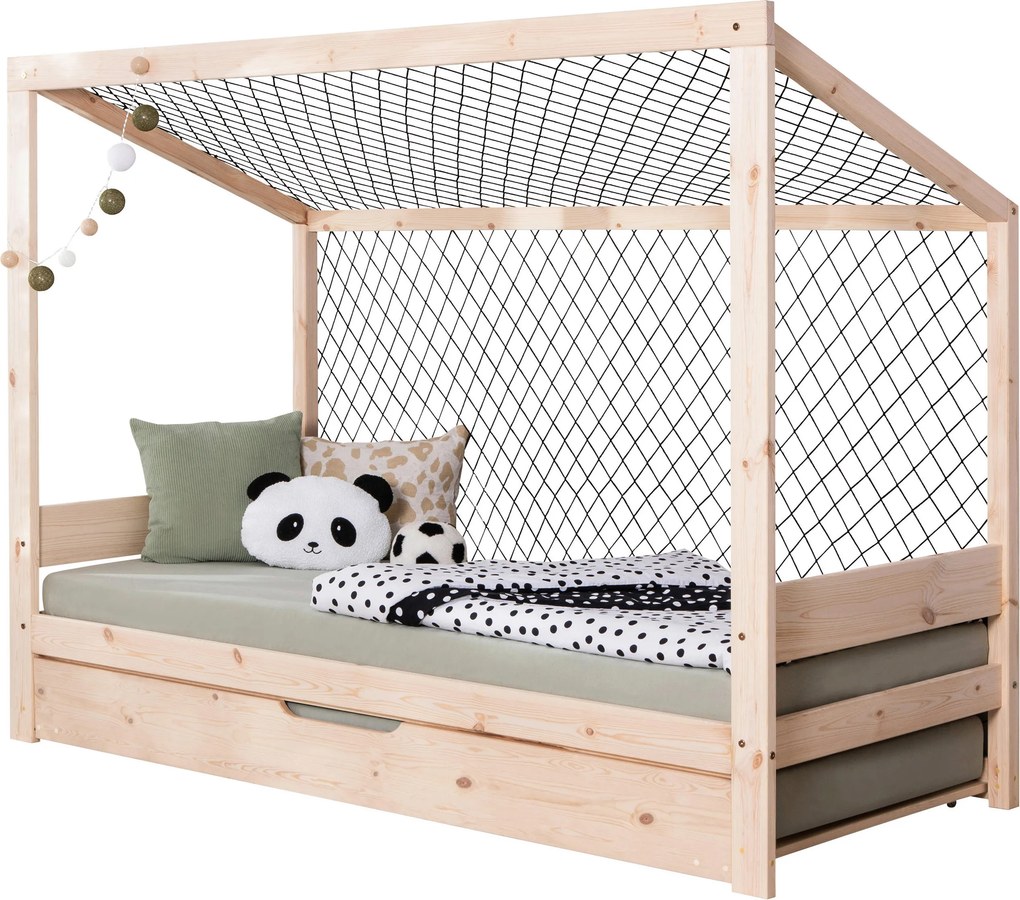 XXXLutz POSTEĽ S VÝSUVNÝM LÔŽKOM 90/200 cm, Livetastic - Detské izby - 000406011317