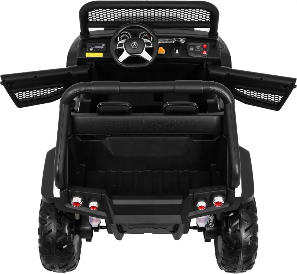 Ramiz Vozidlo Mercedes BENZ UNIMOG Biela