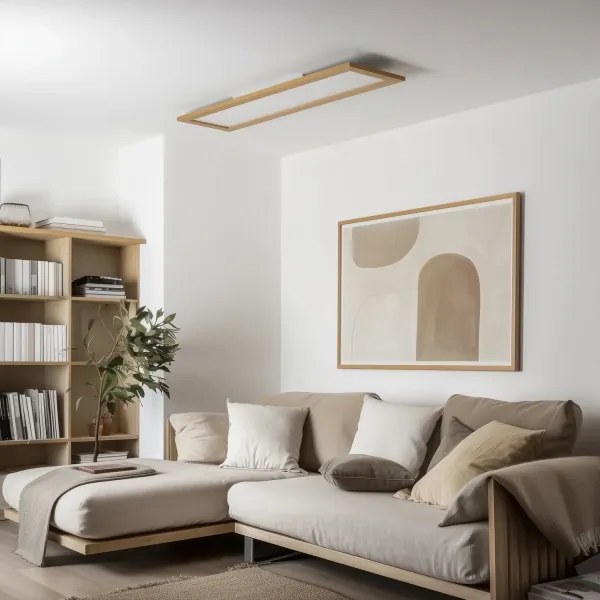 Eglo - LED RGBW Stmievateľný panel SALOBRENA-C LED/31W/230V hnedá + DO