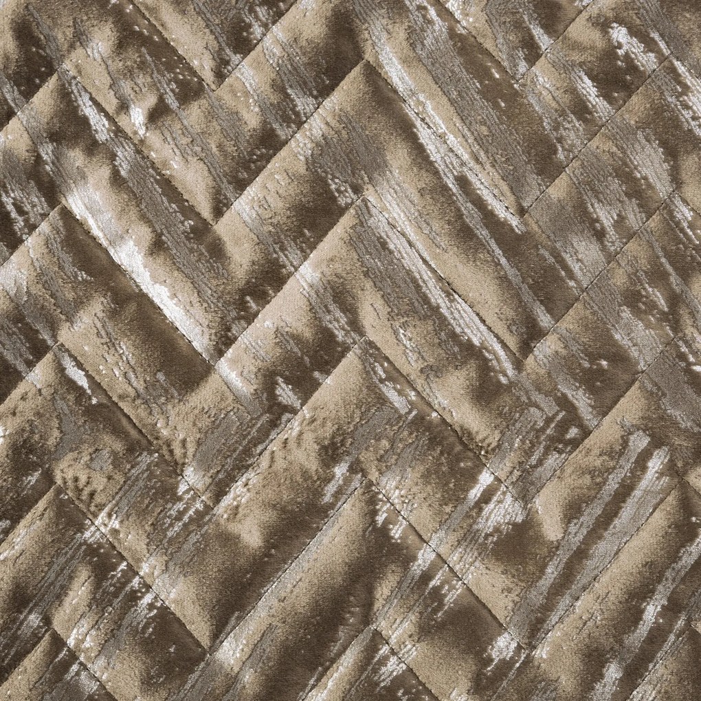 PREHOZ NA POSTEĽ AGATA1 170X210 CM HNEDÁ