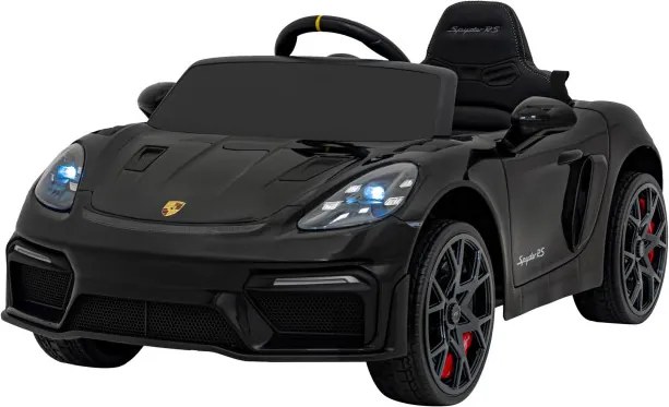 Elektrické autíčko Porsche Spyder RS 718 MP4 čierne