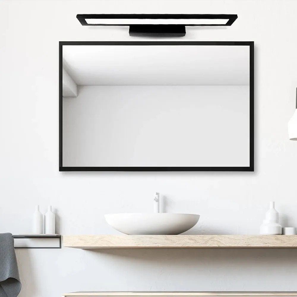 Kúpeľňové LED svietidlo Kinkiet III čierne