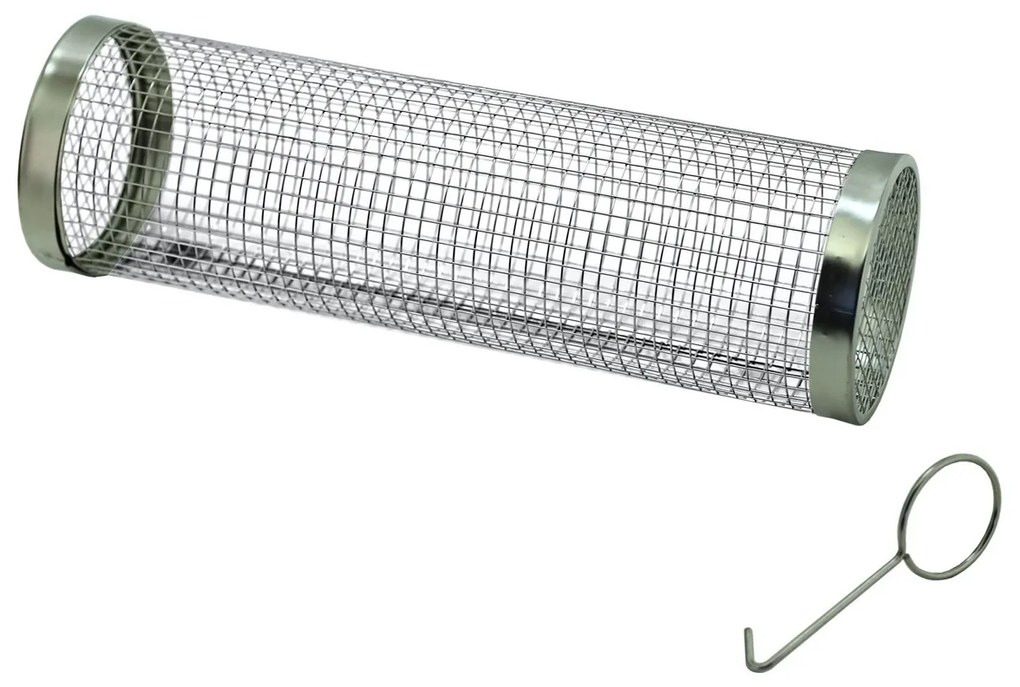 Cattara 13058 Grilovací valec, 9 x 30 cm, nehrdz. oceľ