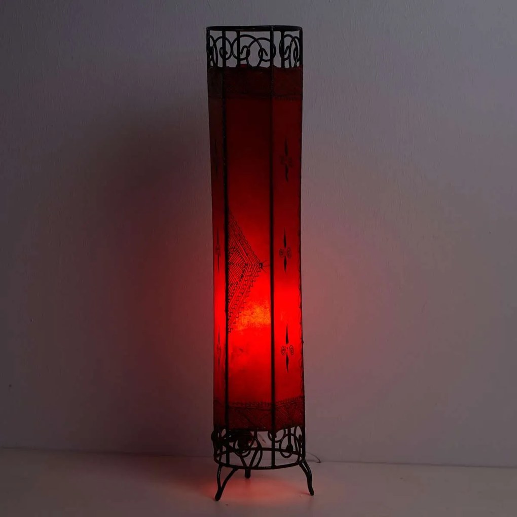 Henna lampa Kadous 100cm červená