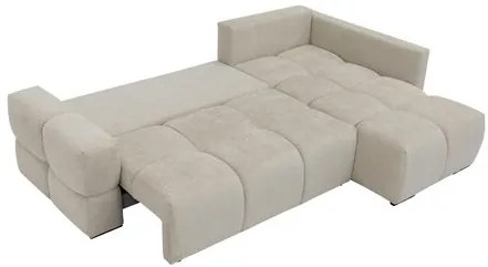 Rohová rozkladacia pohovka Bonkoi, Dostupné poťahy: Artico Beige