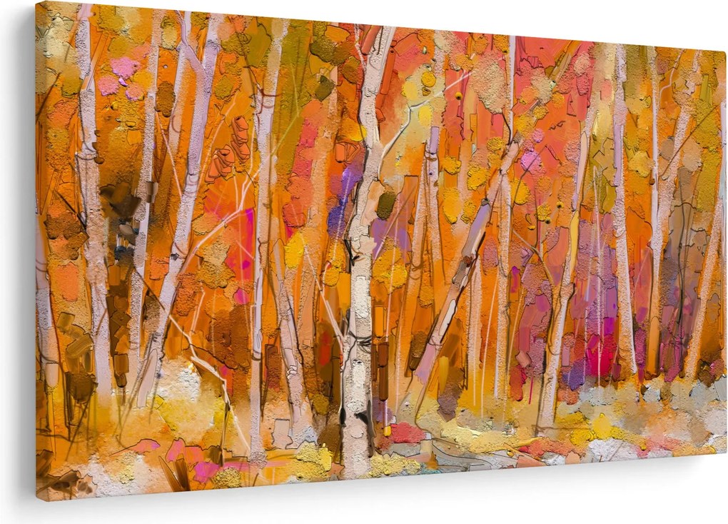 Obraz - Jesenný les (90x60 cm)
