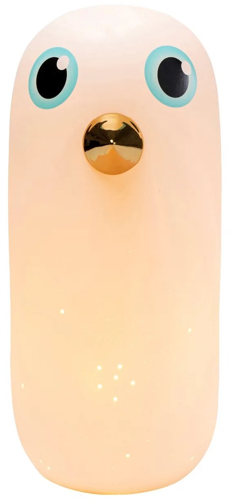 Birdie stolová lampa biela 34 cm